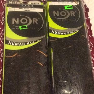 Noir Hair Extensions human hair feel